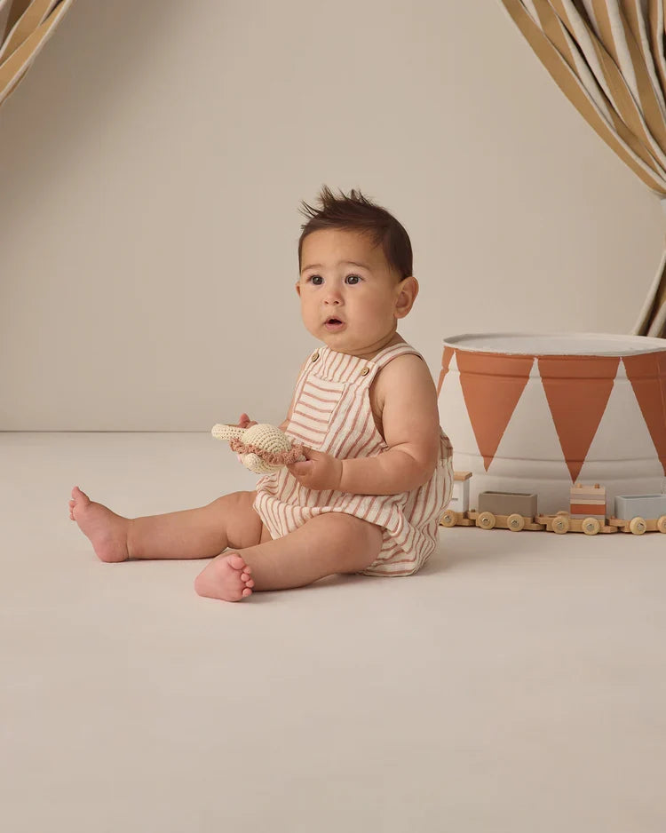 Hayes Romper | Vintage Stripe | Quincy Mae