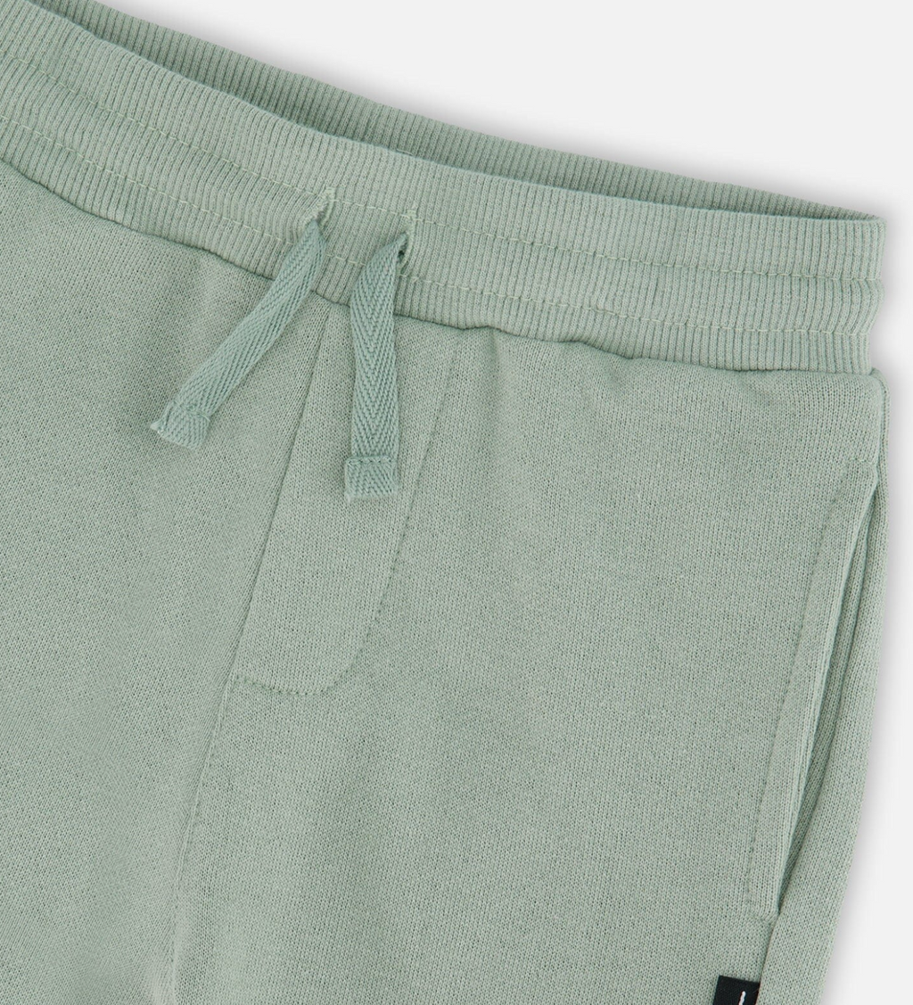 French Terry Sweatpants | Mint Green | Deux Par Deux